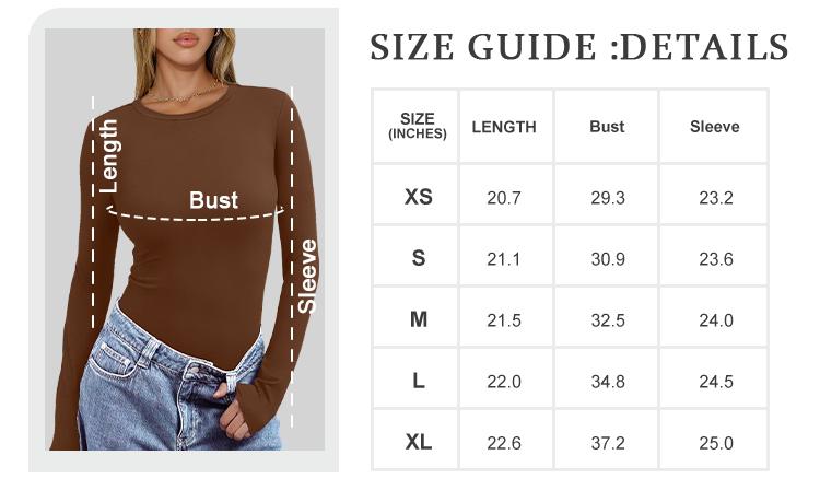 Slim Crop Long Sleeve Set (3-Pack)